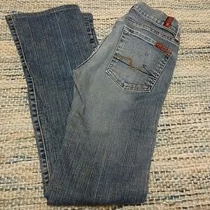 7 For All Mankind Bootcut Jeans Size 25